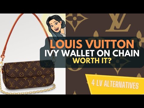 New Ivy Wallet on Chain in black empreinte leather!! Gorgeous 🖤 #loui, Louis  Vuitton Bag