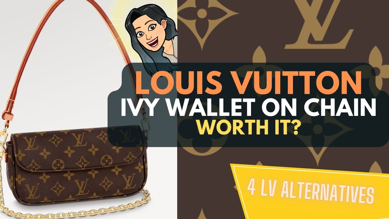 louis vuitton wallet on chain ivy