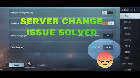 How To Change Server Season 16 | Problem Solved | PUBG MOBILE