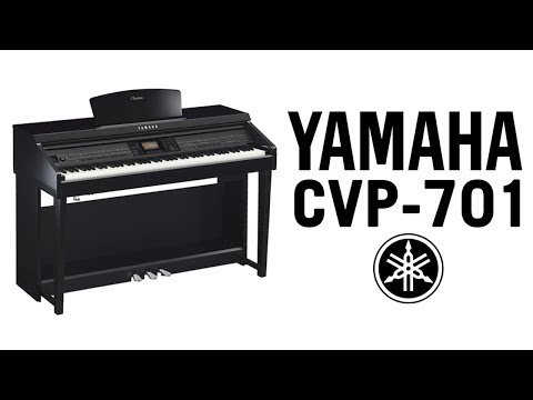 Цифрове піаніно YAMAHA Clavinova CVP-701B (Black), видео 1