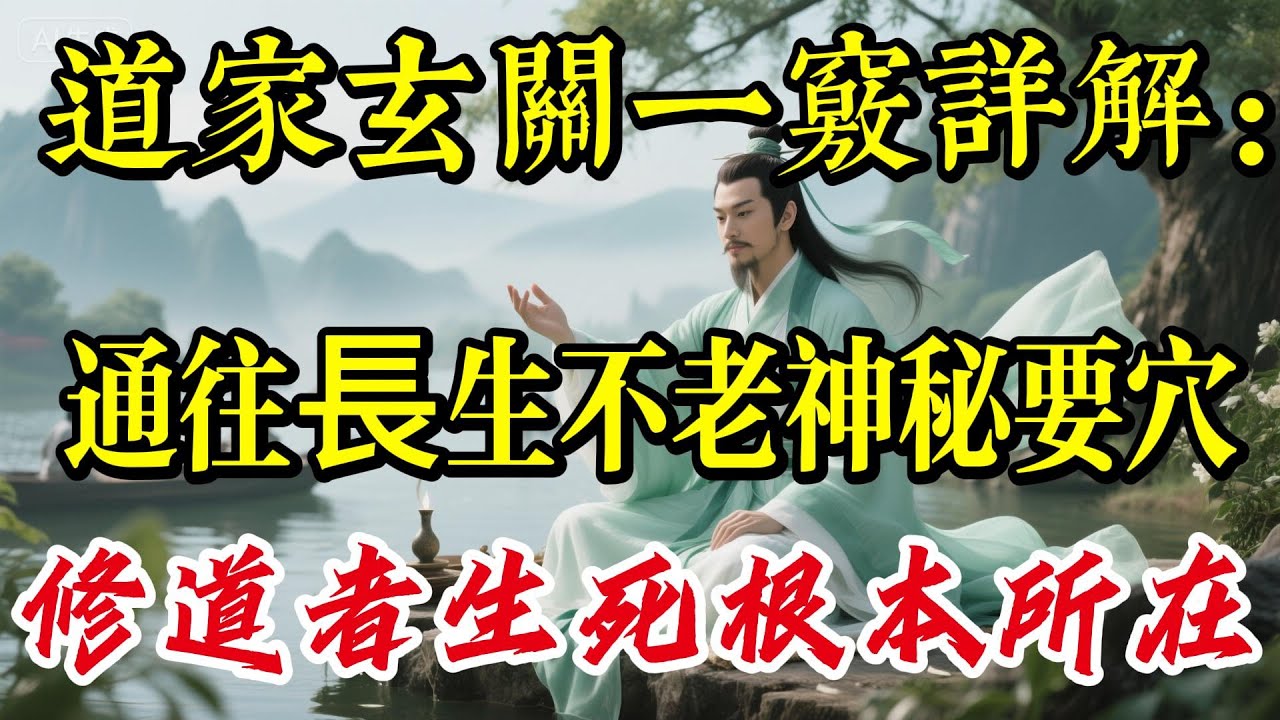 道家玄關一竅詳解：通往長生不老神秘要穴，修道者生死根本所在|養生|打坐冥想|道家|佛教 |佛學知識|修心修行|禪悟人生 |南無阿彌陀佛|談佛道安