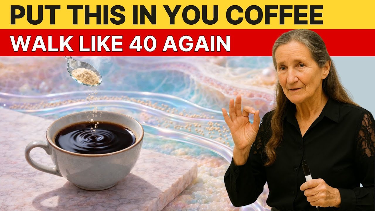 Why Seniors Are Adding THIS Powder to Their Coffee (Life-Changing Benefits!) | Barbara O'neill