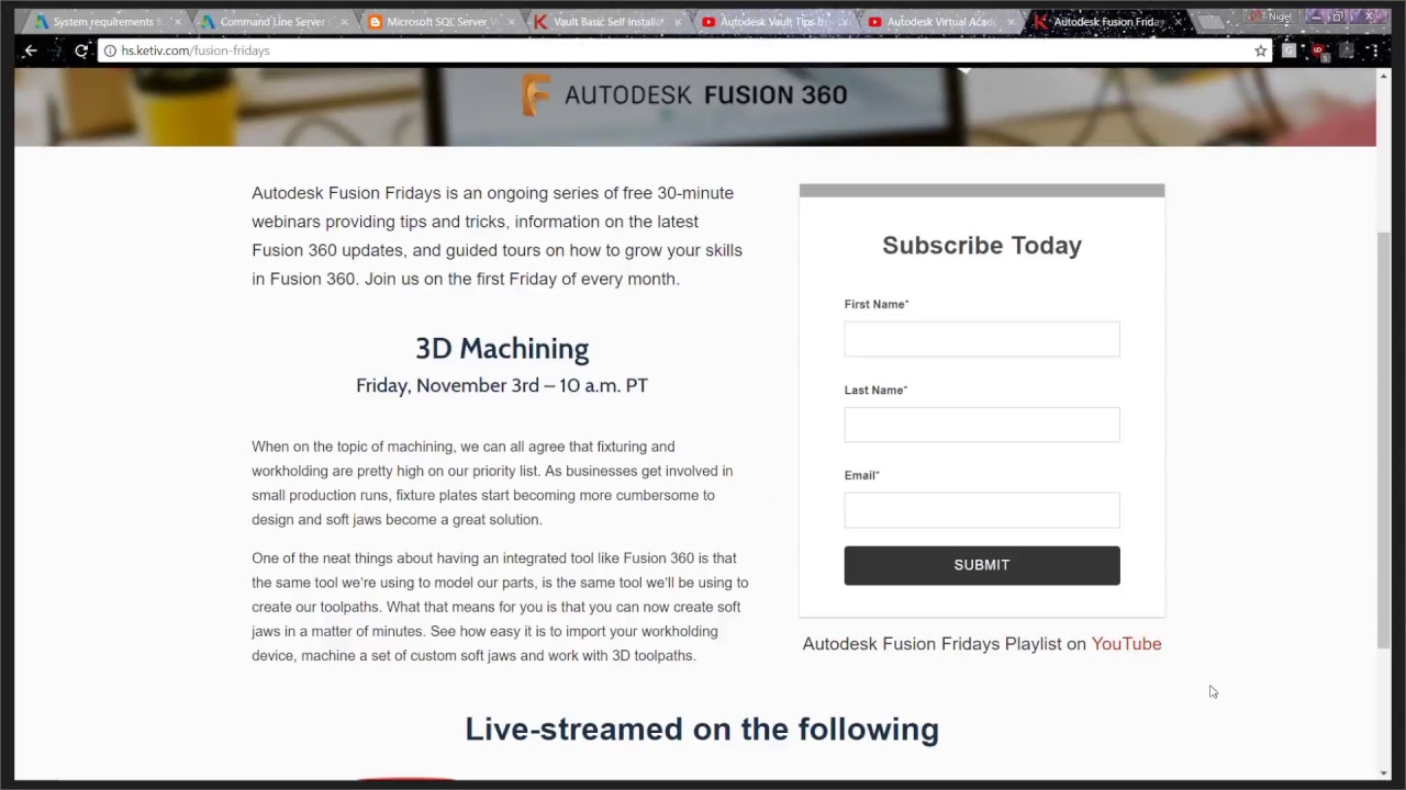 Keys to Upgrading Your Vault | Autodesk Virtual Academy - YouTube
