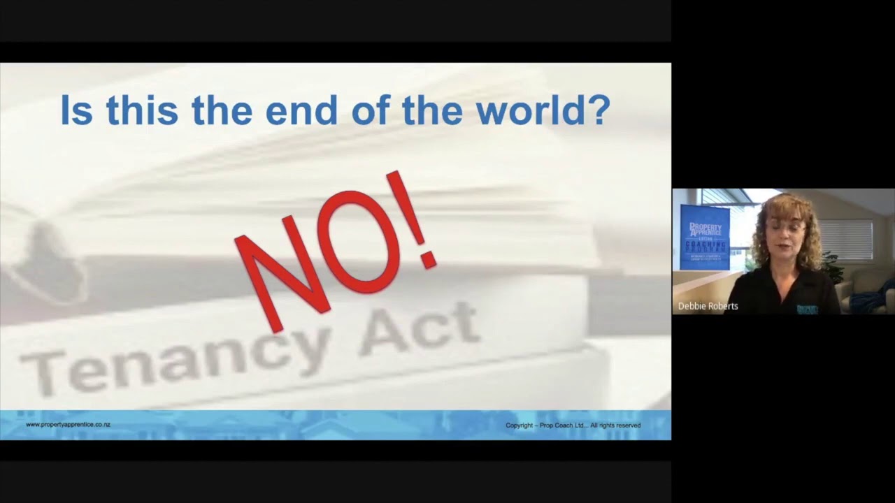 Amendments to the Residential Tenancy Act - YouTube