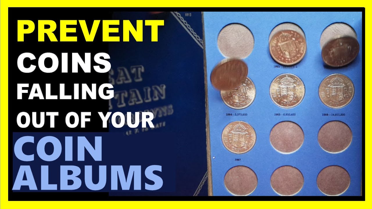 Stop Coins Falling Out Of Whitman Folders