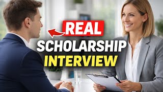 Real Scholarship Interview – How to Pass & Answer Questions Professionally