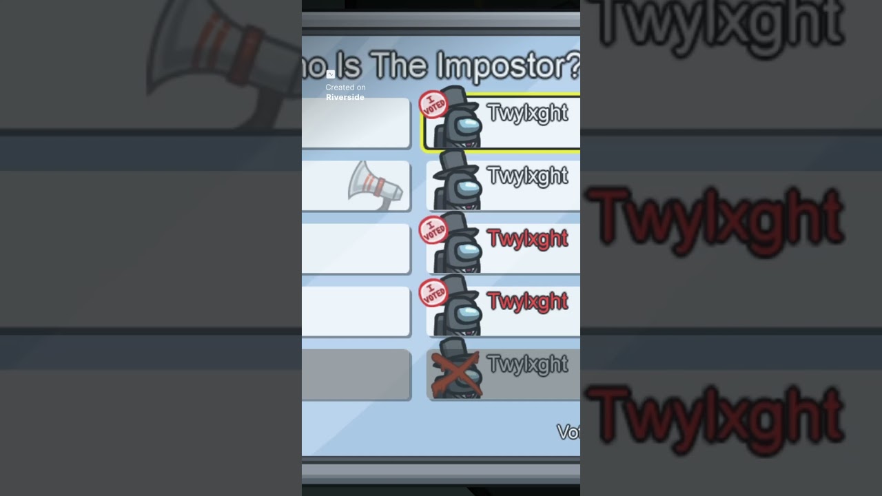 What Happens When EVERYONE in Among Us Has the Same Name... #shorts @TheRealGiraffe6