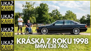 4K | STYL JAK SVIŇA! | BMW E38 740i NA RUČNÍ OVLÁDÁNÍ | MICHAL MORAVEC