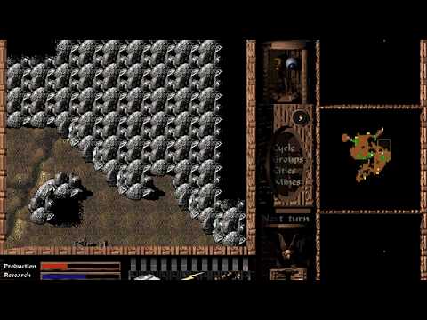DOS Game: Cavewars