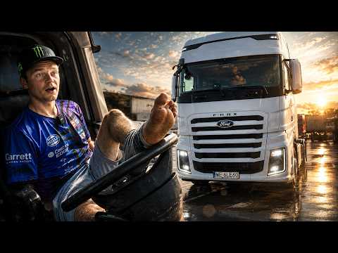 I'M DRIVING A SEMI-TRUCK HANDS-FREE!