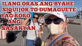 ILANG ORAS ANG TRAVEL NG RORO ALESON SHIPPING FROM SIQUIJOR TO DUMAGUETE #shortvideo #travel #roro