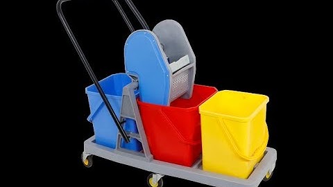 3 bucket cleaning/mopping system in hospitals and shelf cleaning (in Hindi) #kayakalp #hospital