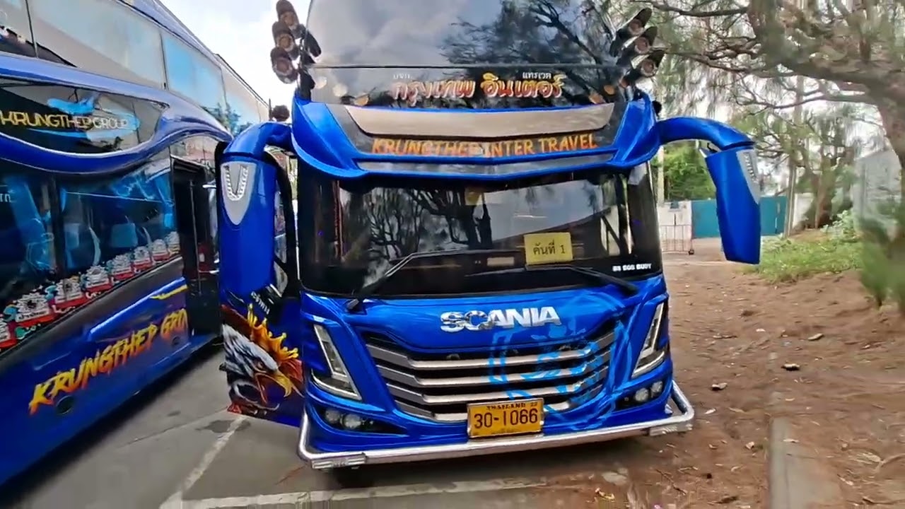 รีวิวภายในรถบัสที่มงานกรุงเทพอินเตอร์แทรเวล