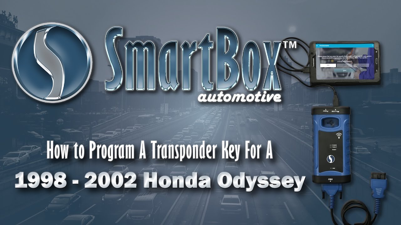 How to Program a Transponder Key to a 1998 - 2002 Honda Odyssey - YouTube