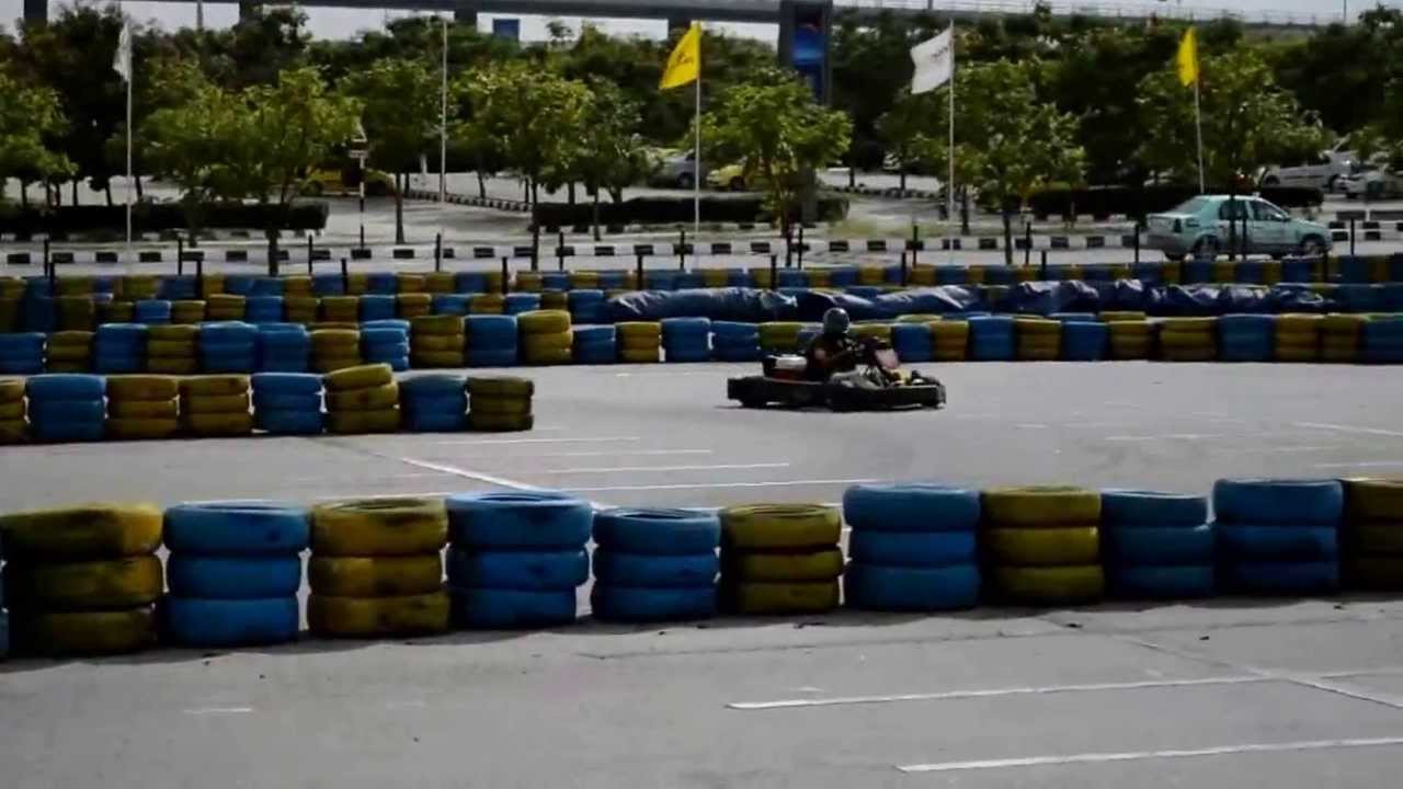 Go Karting In Shamshabad Airport Hyderabad Youtube
