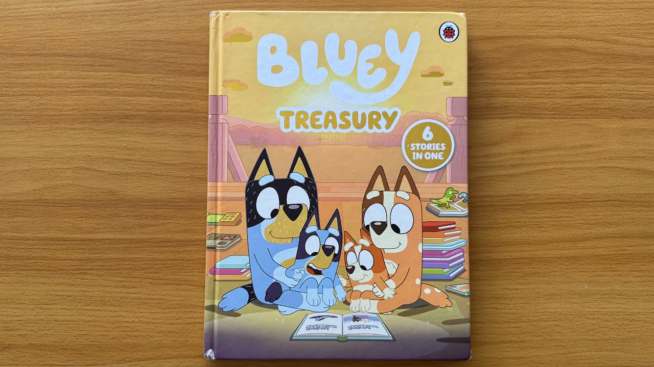 «Сокровищница Блюи» — книга для чтения вслух детям и малышам.