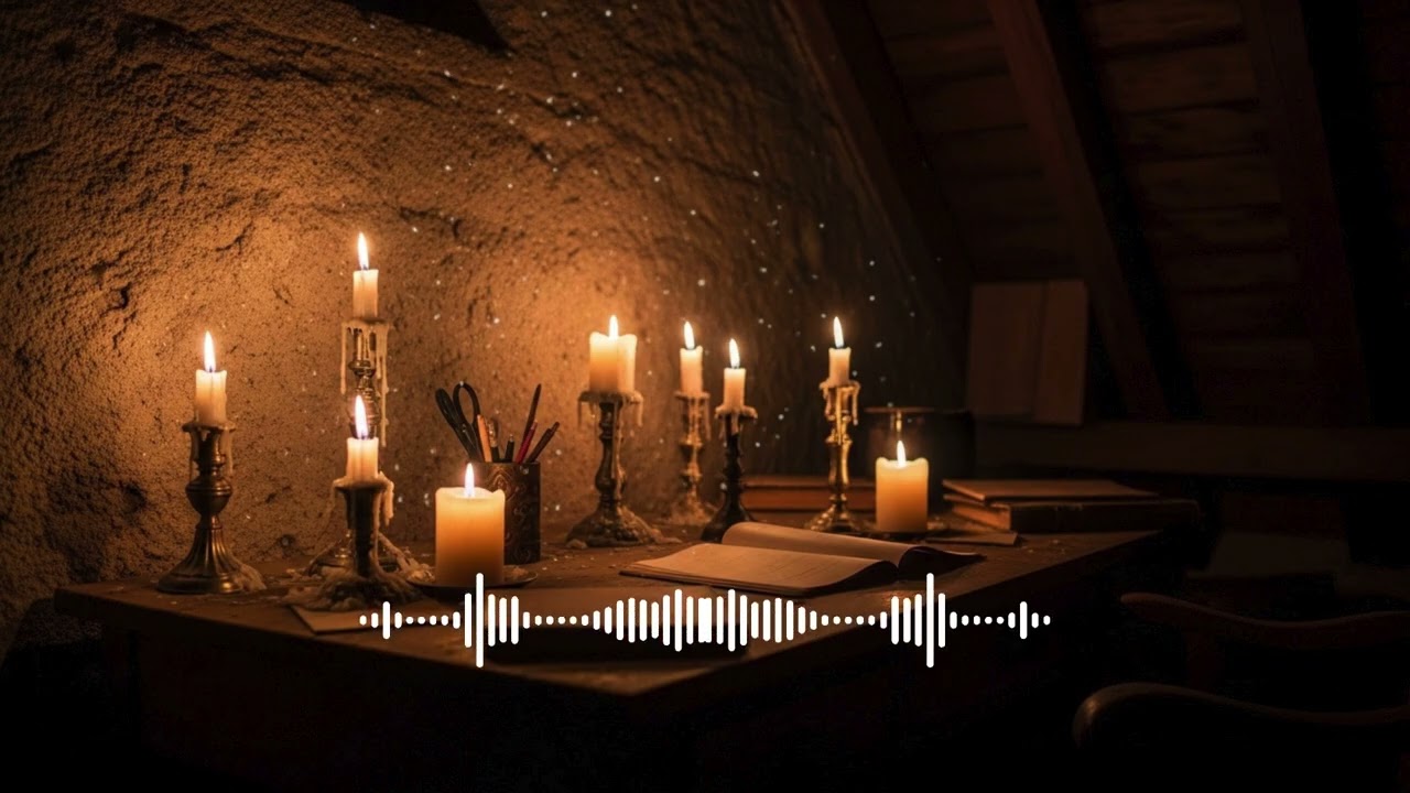 Studying in a Hidden Attic: Dark Academia Piano Melodies