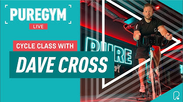 PureGym Live | 30 Minute Cycle Class with Dave Cross