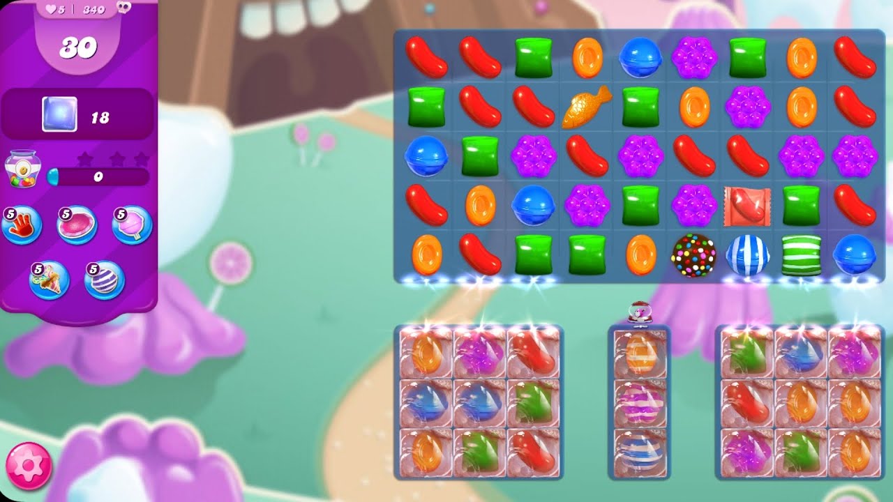Candy crush saga level 340 - YouTube