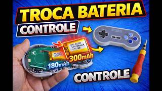 Troca Bateria Controle 8BITDO