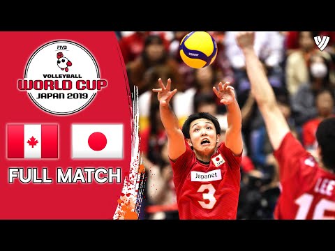 Canada 🆚 Japan - Full Match | Men’s Volleyball World Cup 2019
