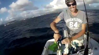 Man Vs Barracuda Jigging  Martinique