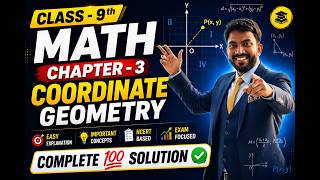 9th Math Chapter  - 3 Complete 💯 Solution || Chapter - 3 (Coordinate Geometry) #anoption04