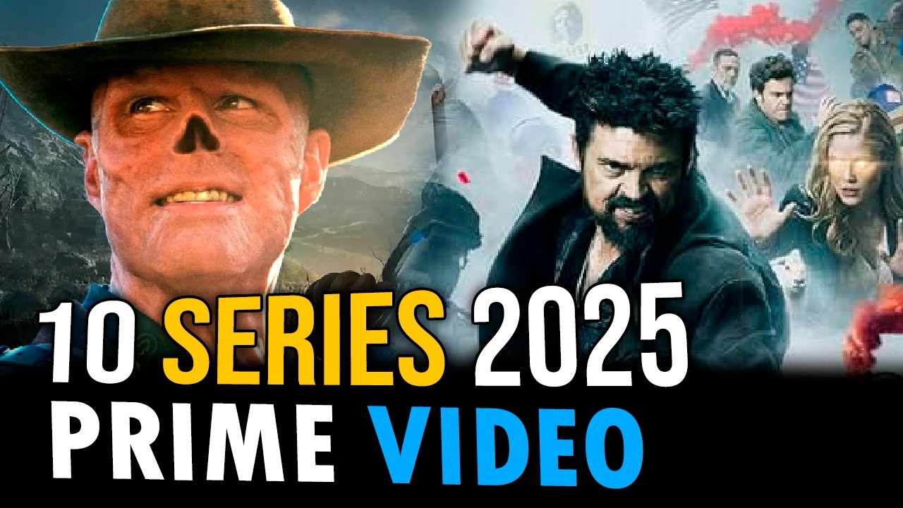 Top 10 MEJORES SERIES PRIME VIDEO 2025!