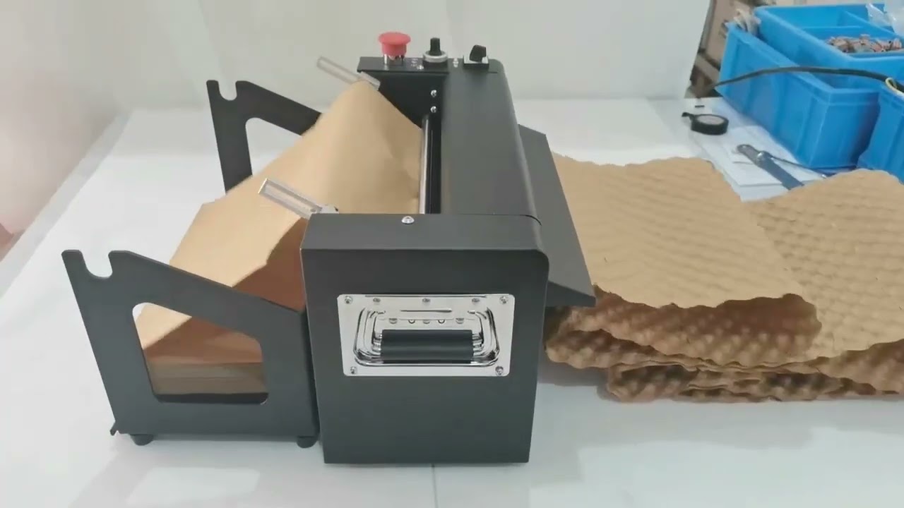 Paper Bubble Machines, paper cushioning machine equipment and paper void fill machine systems