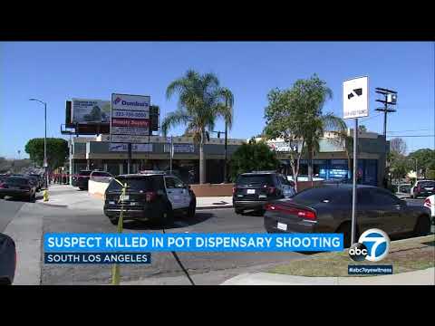 Armed suspect killed by officers at pot dispensary thumbnail