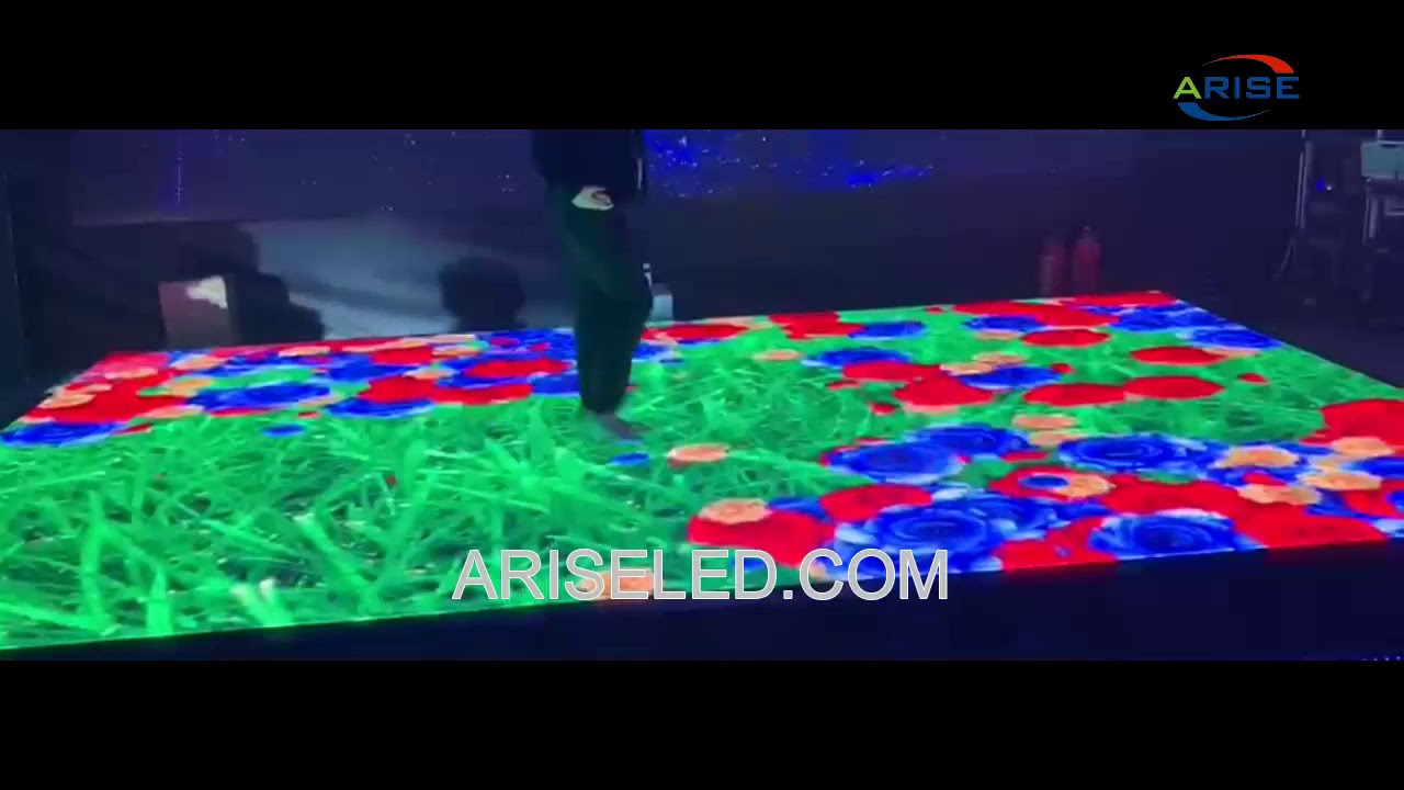Interactive 3D induction floor tile dance pool LED display,Wedding  floor led screen,Christmas inter