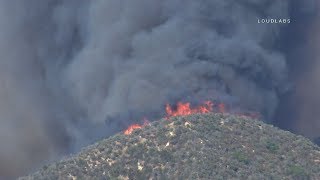 Brush Fire / Banning   RAW FOOTAGE