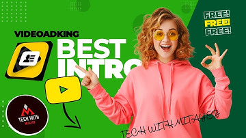 কীভাবে ইন্ট্রো বানাবো। VIDEO ad king app tutorial bangla. How to create A intro. Tech With Mitayeb.