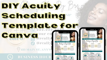 Orlando Nail Tech | Acuity Canva Template Preview