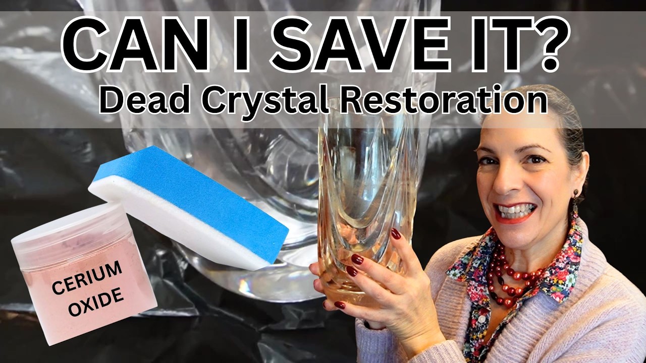 Can I Save It? Repolishing Dead Crystal - YouTube