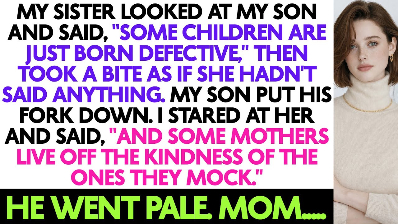 My Sister Looked At My Son And Said, 