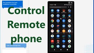 How to control  a remote android phone using your PC with TeamViewer | QuickSupport screenshot 4