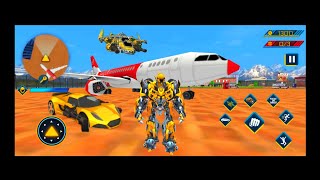 2021#Flying Helicopter Robot Car Transform/Bumblebee#1/Android GameplayFHD60fps screenshot 2