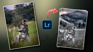 Lightroom se mountain valley with soft wildflowers background change photo editing  screenshot 3