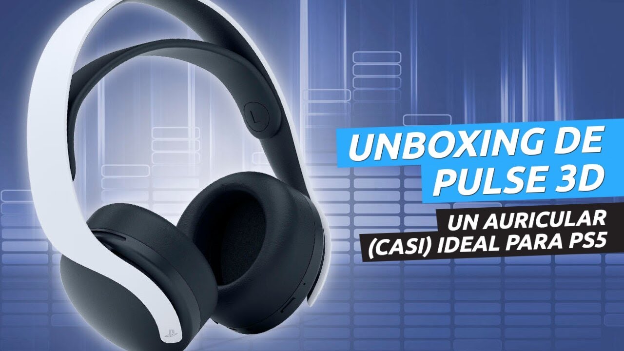 Unboxing de Pulse 3D, el auricular oficial de PlayStation 5 