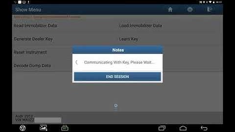 Audi / VW 5th Generation Immobilize - Key Programming by Launch X 431 Series .