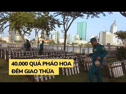 Video Gần 40.000 quả pháo hoa thắp sáng bầu trời TP.HCM giao... - youtube