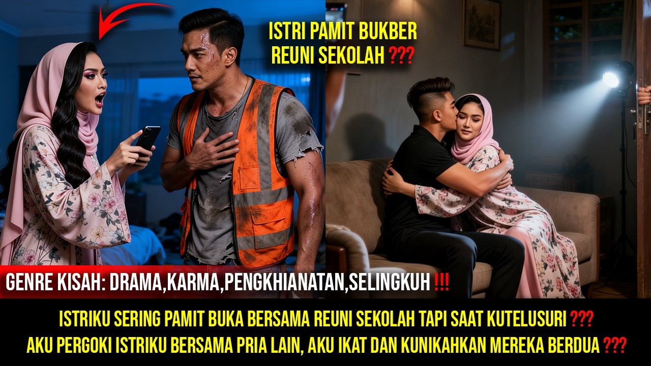 PAMIT BUKBER TERNYATA ZINA! Suami Bongkar Skandal Istri & Brondong Saat Adzan Maghrib!