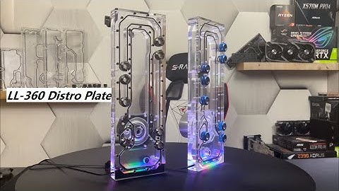 Machining and making the LL-360 Distro plate