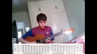 Miniatura del video "Play Hard (david guetta) guitar cover with tab"