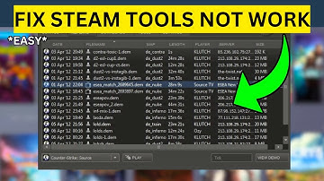 How To Fix Steam Tools Not Working(EASY)