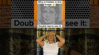 Who is hidden in this  image?