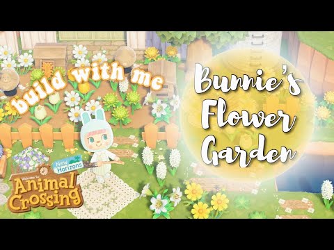 ACNH Build With Me // Bunnie’s Flower Garden 🌼