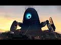 POTUS VS Giant Alien Robot Monsters Vs Aliens CLIP