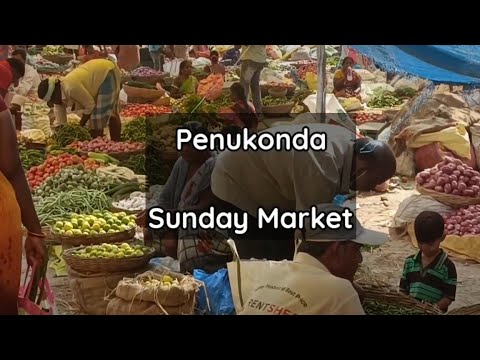 Penukonda   Sunday Market  Full Video  MrRayalaSeema